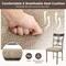 Costway Set of 2/4 Dining Room Chairs Armless Kitchen Chairs Set with Seat Cushion